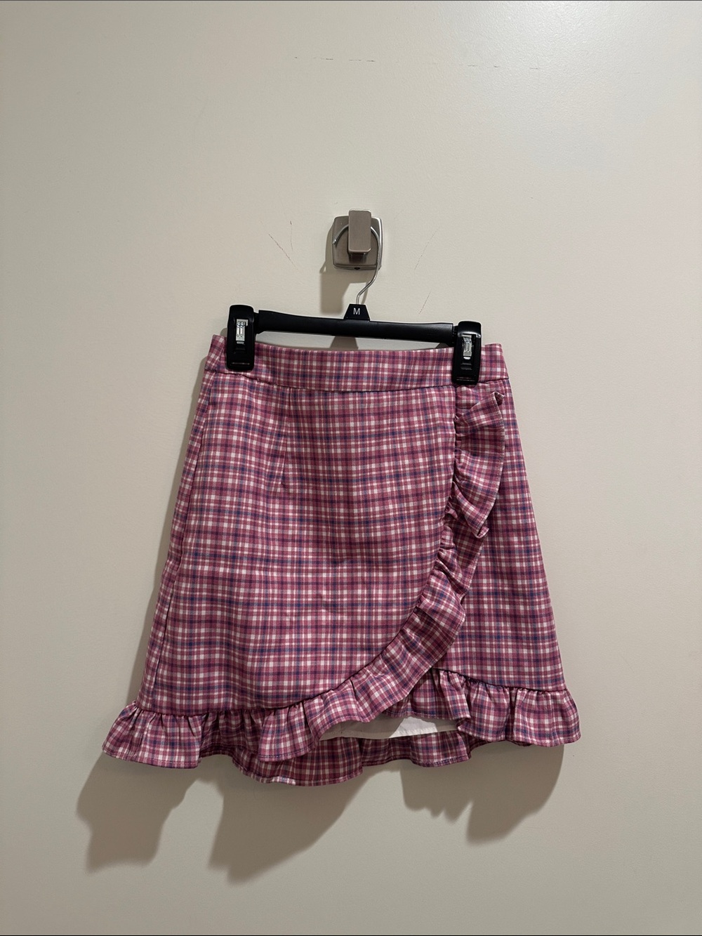 Plaid Pink Skirt